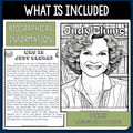Women's History Month Packet - Jewish Women - Reading, Logic Puzzles, Activities - 2