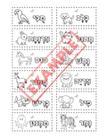 Hebrew vocabulary cards pop-it game - 7