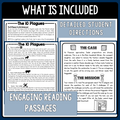 Passover - Crack the Code: Informational Text Reading Challenge - Ten Plagues - 3