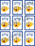 Teaching Hebrew with cards  - Greetings ( Group 1)  - 4