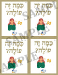 Teaching Hebrew with cards - Going shopping (Group 20)  - 3