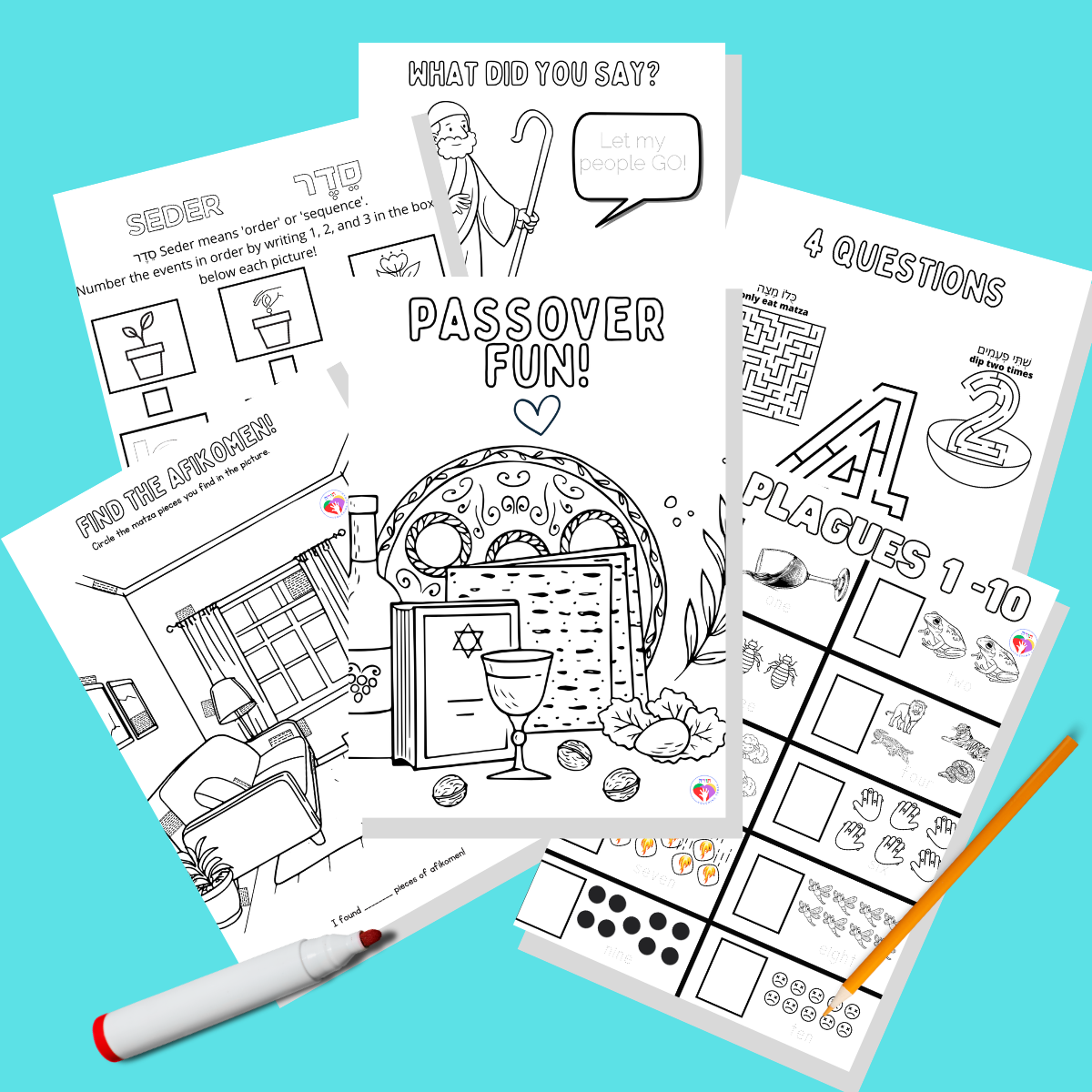 Passover Activity Packet - 2